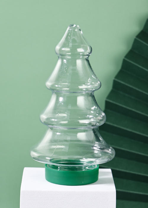 300ml PET透明圣诞树瓶