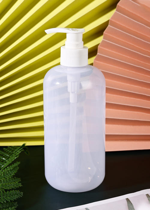 500ml PP透明乳液压泵凝胶洗手液瓶