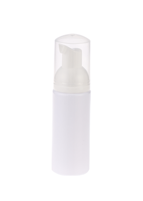 60-150ml 白色圆柱大罩PET泡沫压泵瓶 酒精消毒杀菌瓶