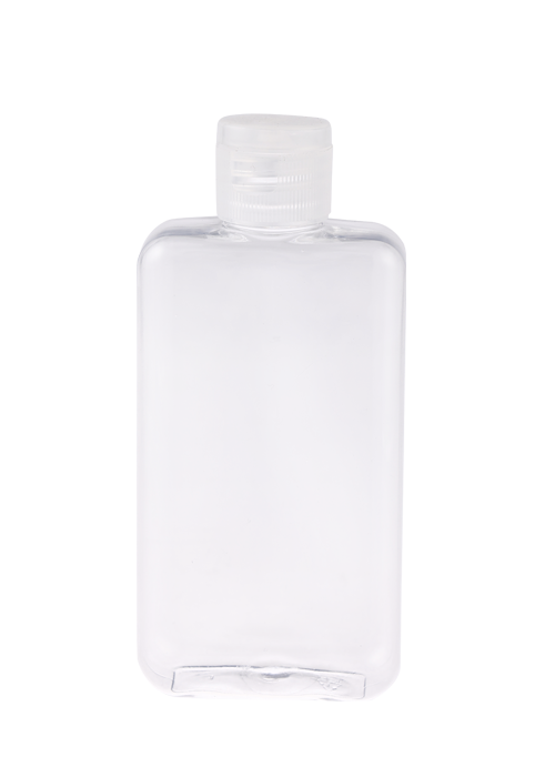 60-100ml PET椭圆扁形凝胶乳液翻盖瓶 免洗洗手液瓶